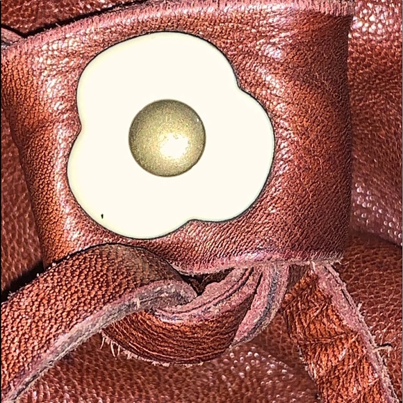 Lucky Brand Vtg Leather Hobo Shoulder Bag - Picture 5 of 11